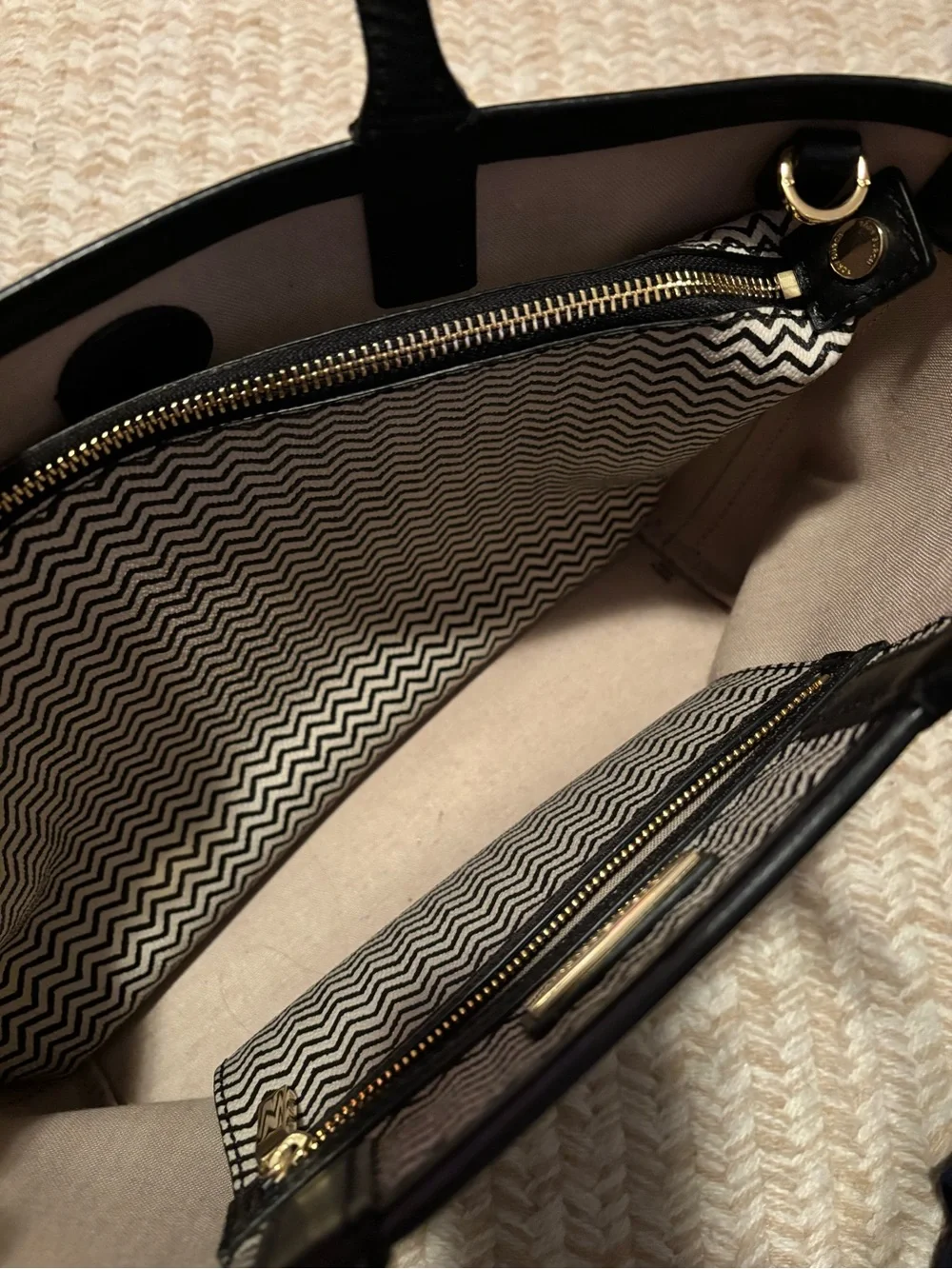 Tory Burch structured leather